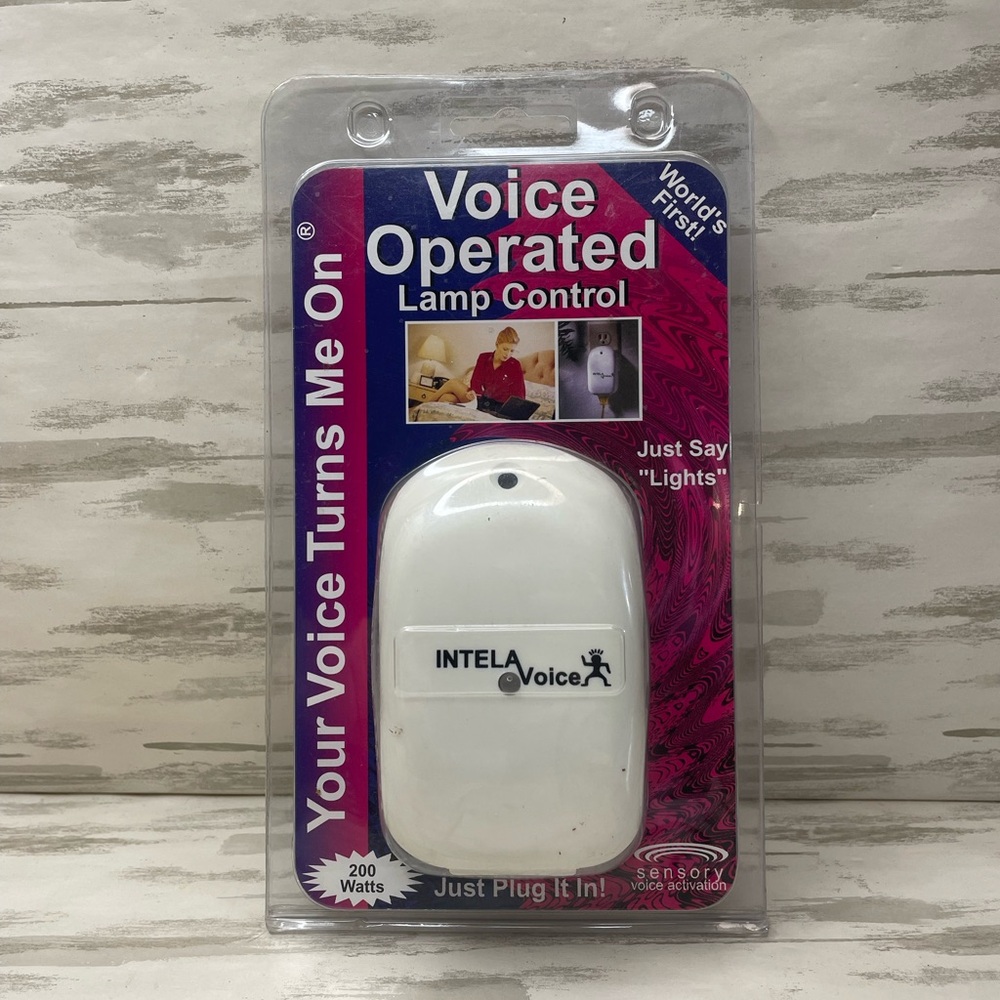 Intel White Voice Operated Lamp Control